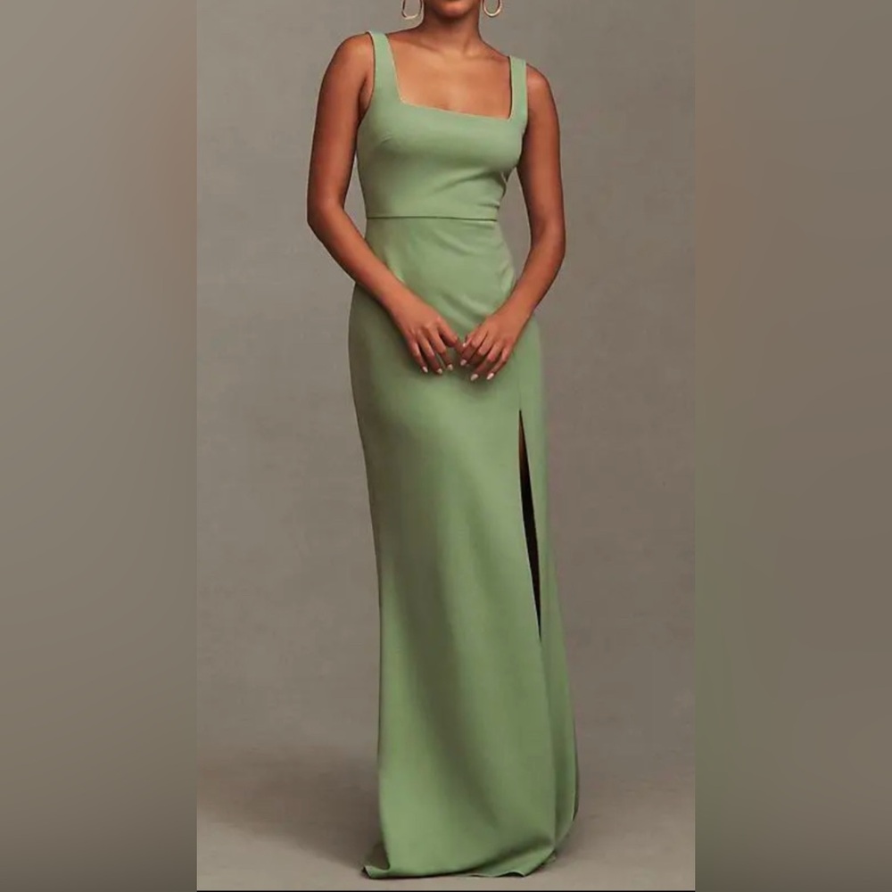 BHLDN Sage Green Maxi Dress Size 4